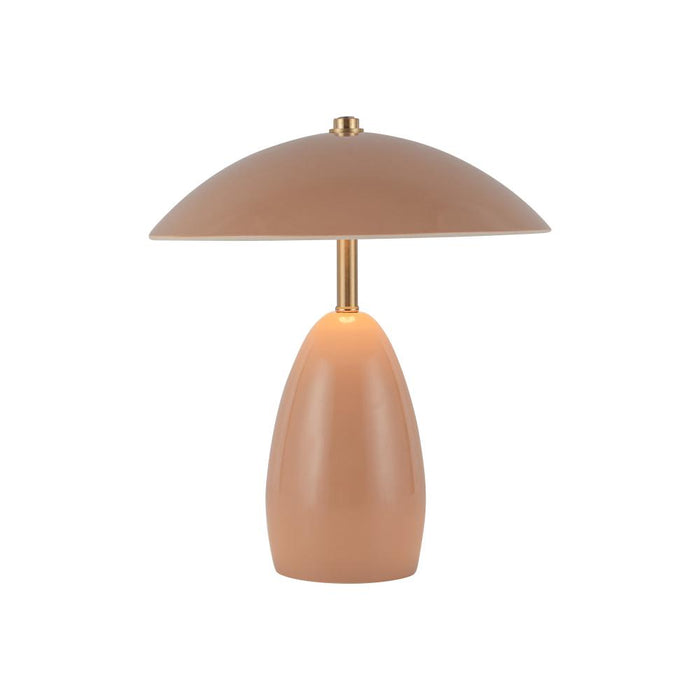 Poppy 9-in Peach Led Table Lamp | TL437409PEC