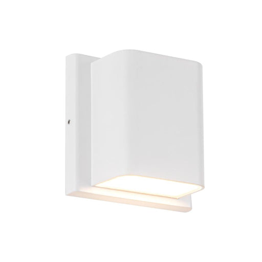 Tolan 4-in White Led All Terior Wall | AT48403-WH-UNV-3CCT