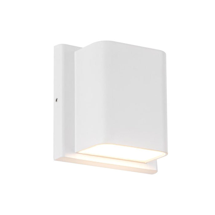 Tolan 4-in White Led All Terior Wall | AT48403-WH-UNV-3CCT