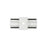 Trilo Track I-connector Powered White Trilo Track Connector | TRC989011-WH