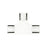 Trilo Track T-connector White Trilo Track Connector | TRC989123-WH