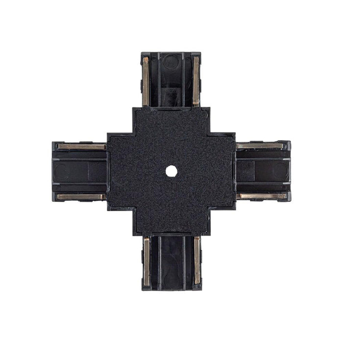 Trilo Track X-connector Black Trilo Track Connector | TRC989134-BK