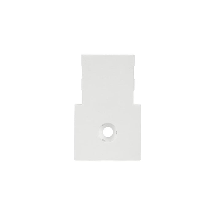 Trilo Track Track Cap White Trilo Track Connector | TRC989910-WH