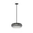 Trinity 14-in Black/smoked Led Pendant | PD62014-BK/SM