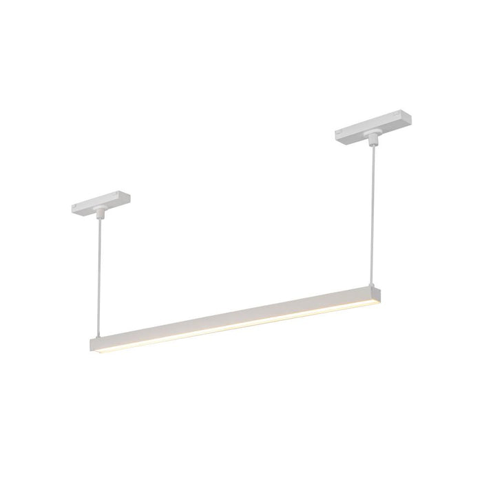 Mira 22-in White 4000k Trilo Track Linear Pendant | TRL28122-WH-4K