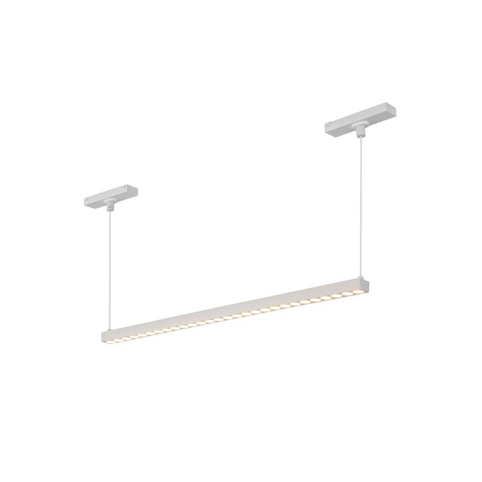 Kyan 22-in White Trilo Track Linear Pendant | TRL29422-WH