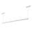 Kyan 33-in White Trilo Track Linear Pendant | TRL29433-WH