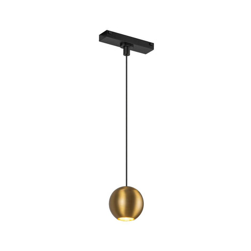 Faria 3-in Brushed Gold Trilo Track Pendant | TRP26903-BG
