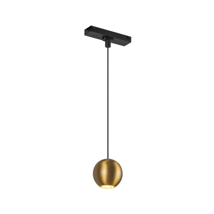 Faria 3-in Brushed Gold Trilo Track Pendant | TRP26903-BG