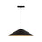 Luiz 15-in Black Trilo Track Pendant | TRP73915-BK