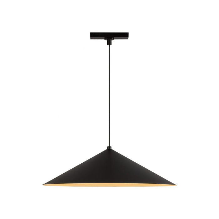 Luiz 15-in Black Trilo Track Pendant | TRP73915-BK