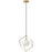 1lt Halogen Pendant Gold | TSN-1P-GLD