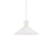 Vanderbilt 16-in White With Gold Detail 1 Light Pendant | 493216-WH/GD