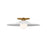 Endicott 16 1 Light Flush Mt Bbs | KSF1121BBS