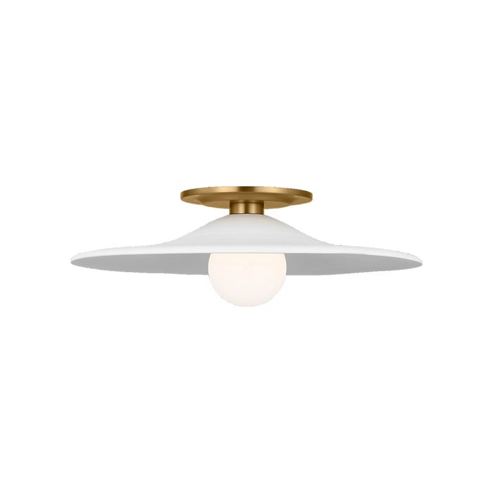 Endicott 16 1 Light Flush Mt Bbs | KSF1121BBS