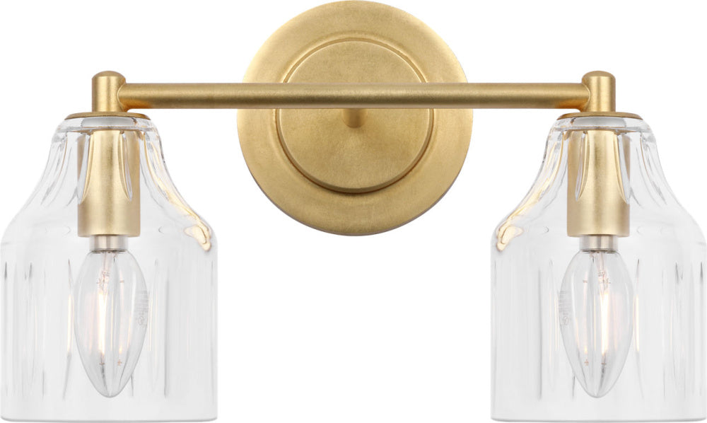 Augusta 13 2 Light Vanity Gd | AV1012GD