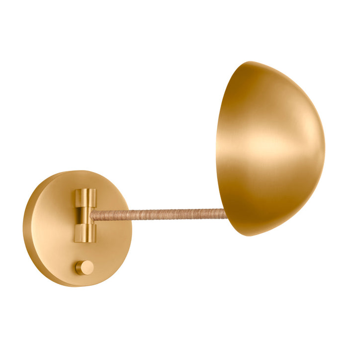 Balleroy Medium Sconce | LXW1071BBS