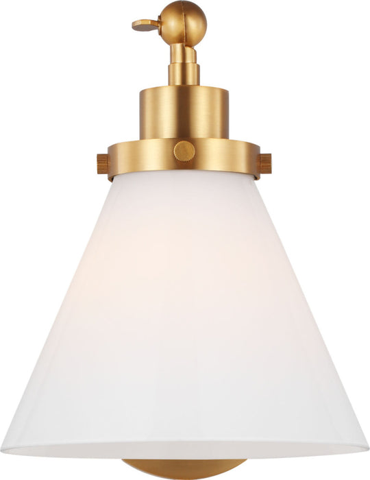 Wellfleet 1a Cone Sconce Bbsmg | CW1121BBSMG