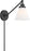 Wellfleet 1a Cone Sconce Mbkmg | CW1121MBKMG