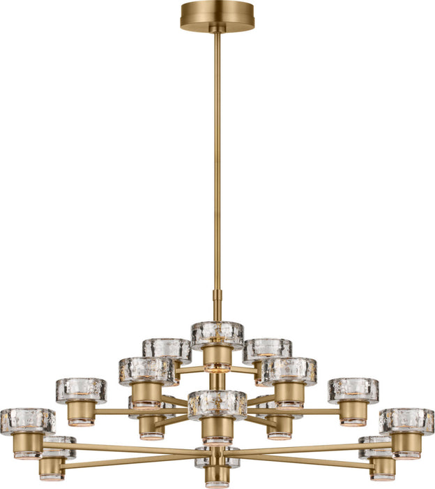 Holsted 42" Three-tier Chandelier | SCCHCCH10127EBSCPG