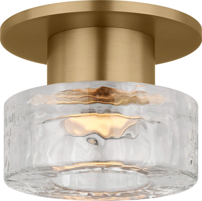 Holsted 5" Solitaire" Flush Mount | SCCHCFM10527EBSCPG