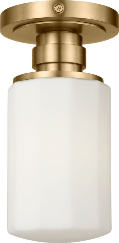 Fairfax 5" Solitaire" Flush Mount | SCCHCFM106EBSOEG