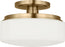 Fairfax 11"" Flush Mount | SCCHCFM107EBSOEG