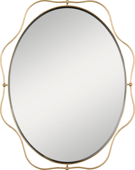 Sargasso 24x30 Oval Mirror Gd | KSMR100GD
