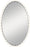 Tirreno 31x41 Oval Mirror Gd | KSMR103GD