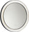 Chopin 24" Round Illuminated Mirror | KSMRIL104MBK