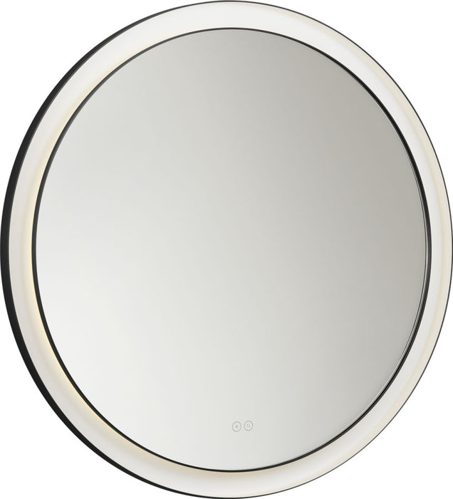 Chopin 36" Round Illuminated Mirror | KSMRIL105MBK