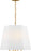Lille 20 4 Light Hanging Shade Gd | PCP1024GD