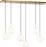 Sorelle 48" Linear Chandelier | SCRJLS208EBSOEG