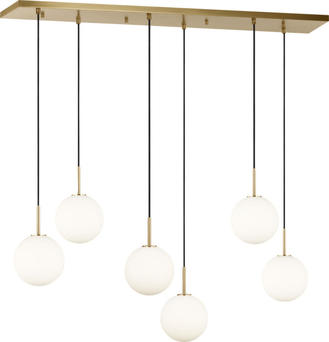 Sorelle 48" Linear Chandelier | SCRJLS208EBSOEG