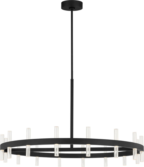 Silas 36 Led Chandelier Mbk | SLC11032MBK
