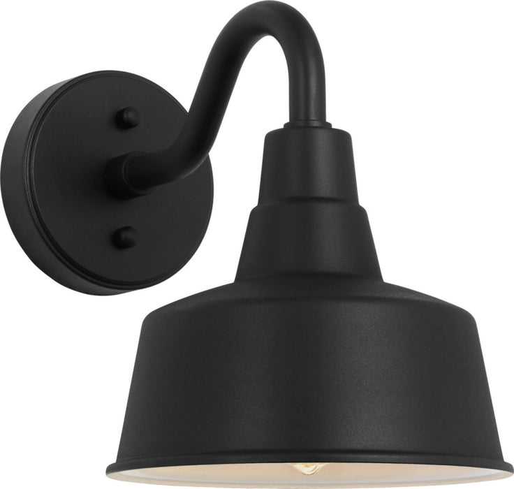 Sean Lavin Barn Light Led 1-light Led Small Outdoor Wall Lantern In Textured Black Finish | SLO1181EN3/TXB