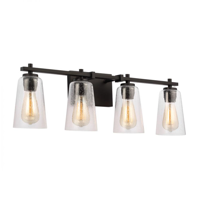 Mercer 4 -light Vanity | VS24304MBK