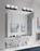  3 Light  Vanity, Mb W/ Wh Opal Glass | VED-223W-MB