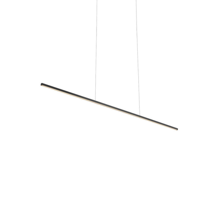 Vega Minor 48-in Black Led Linear Pendant | LP18248-BK