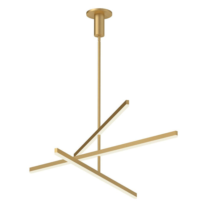 Vega 56-in Brushed Gold Led Chandeliers | CH10356-BG