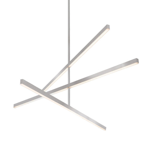 Vega 56-in Brushed Nickel Led Chandeliers | CH10356-BN