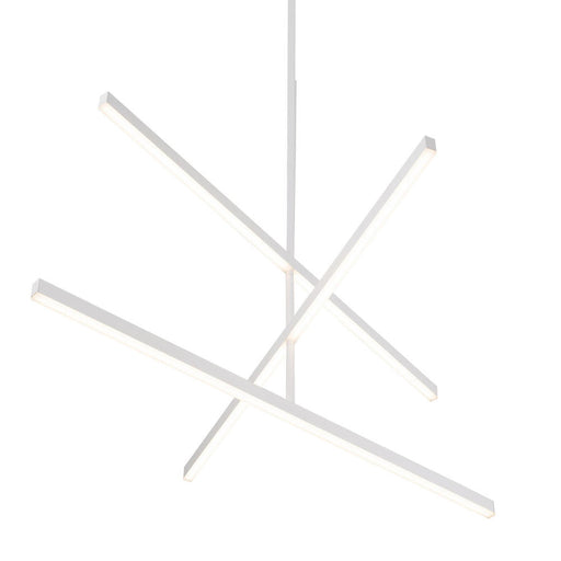 Vega 56-in White Led Chandeliers | CH10356-WH
