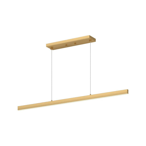 Vega 45-in Brushed Gold Led Linear Pendant | LP10345-BG