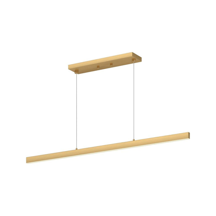 Vega 45-in Brushed Gold Led Linear Pendant | LP10345-BG