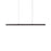 Vega 45-in Black Led Linear Pendant | LP10345-BK