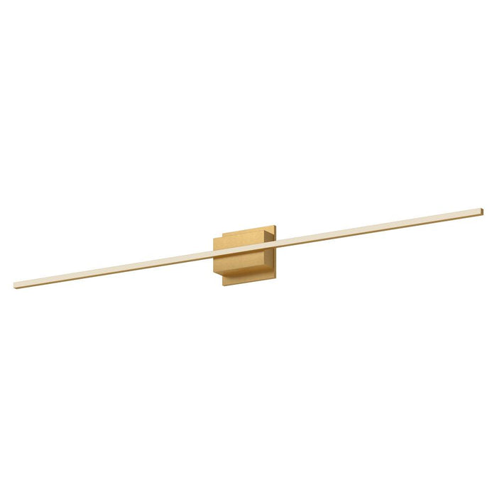 Vega Minor 48-in Brushed Gold Led Wall Sconce | WS18248-BG
