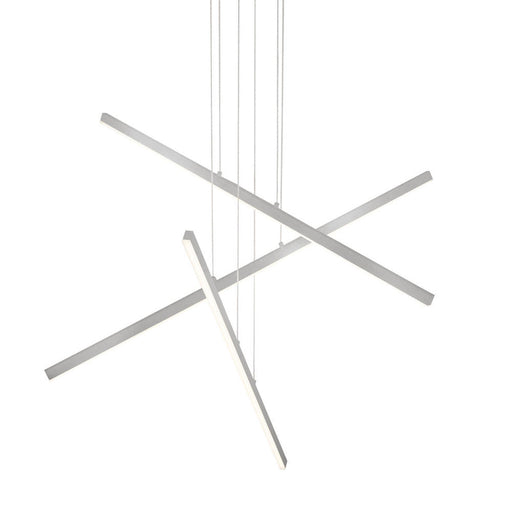 Vega 3 Head Brushed Nickel Led Multi Pendant | MP10303-BN