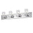  4 Light  Incandescent Vanity, Pc W/ Clr Glass | VER-324W-PC