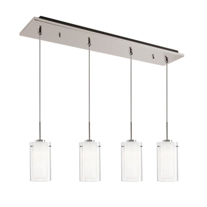 Verona 25-in Brushed Nickel 4-light Multi Pendant | MP41304BN-04