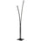 30w Floor Lamp, Mb W/ Wh Acrylic Diffuser | VIN-6536LEDF-MB